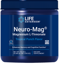 Load image into Gallery viewer, Neuro-Mag® Magnesium L-Threonate (Tropical Punch), 93.35 grams - HENDRIKS SCIENTIFIC
