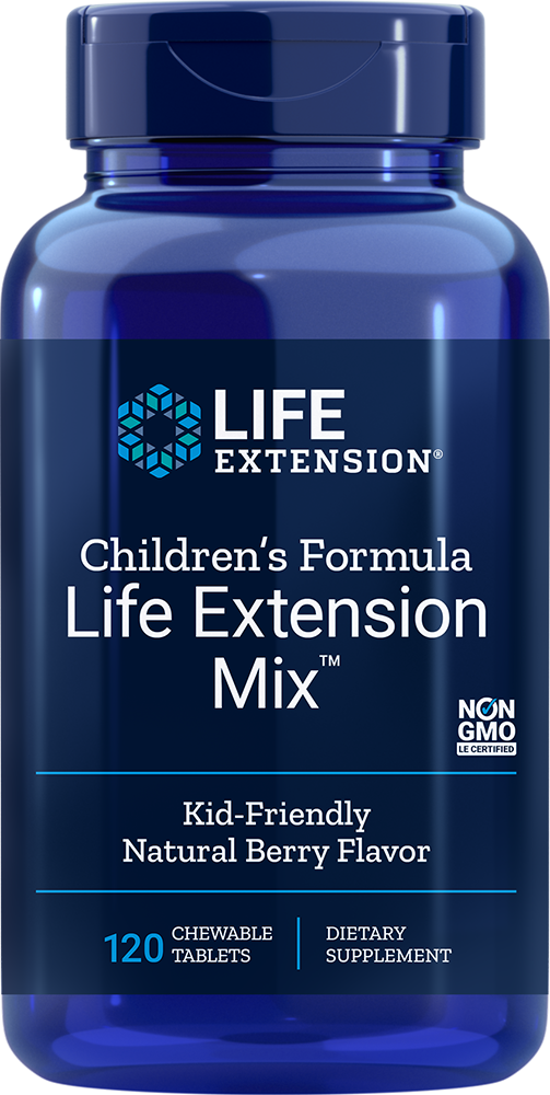 Children's Formula Life Extension Mix™, 120 chewable tablets - HENDRIKS SCIENTIFIC