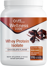 Load image into Gallery viewer, Wellness Code® Whey Protein Isolate (Chocolate), 437 grams - HENDRIKS SCIENTIFIC
