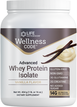 Load image into Gallery viewer, Wellness Code® Advanced Whey Protein Isolate (Vanilla), 454 grams - HENDRIKS SCIENTIFIC
