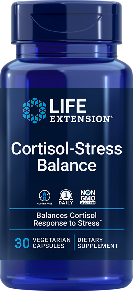 Cortisol-Stress Balance - 30 vegetarian capsules - HENDRIKS SCIENTIFIC