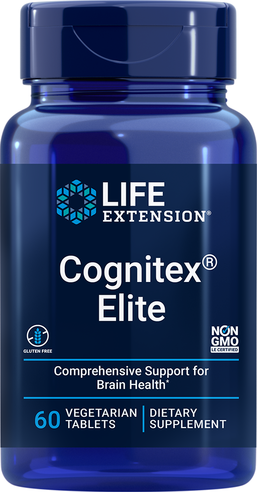 Cognitex® Elite, 60 vegetarian tablets - HENDRIKS SCIENTIFIC