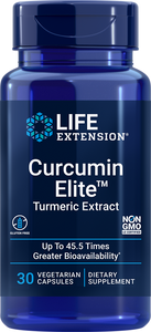 Curcumin Elite™ Turmeric Extract, 30 vegetarian capsules - HENDRIKS SCIENTIFIC